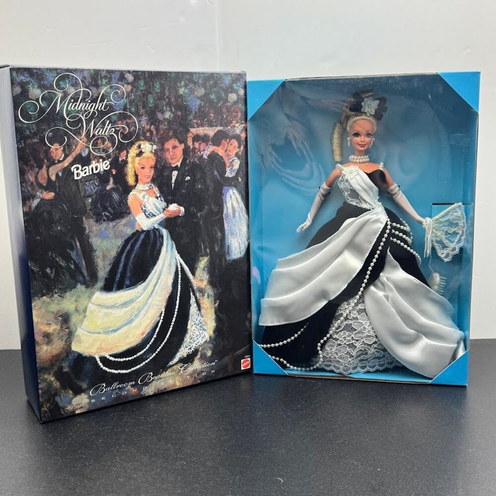 Midnight Waltz Barbie Doll 1996 Ballroom Beauties Collection 15685 NRFB